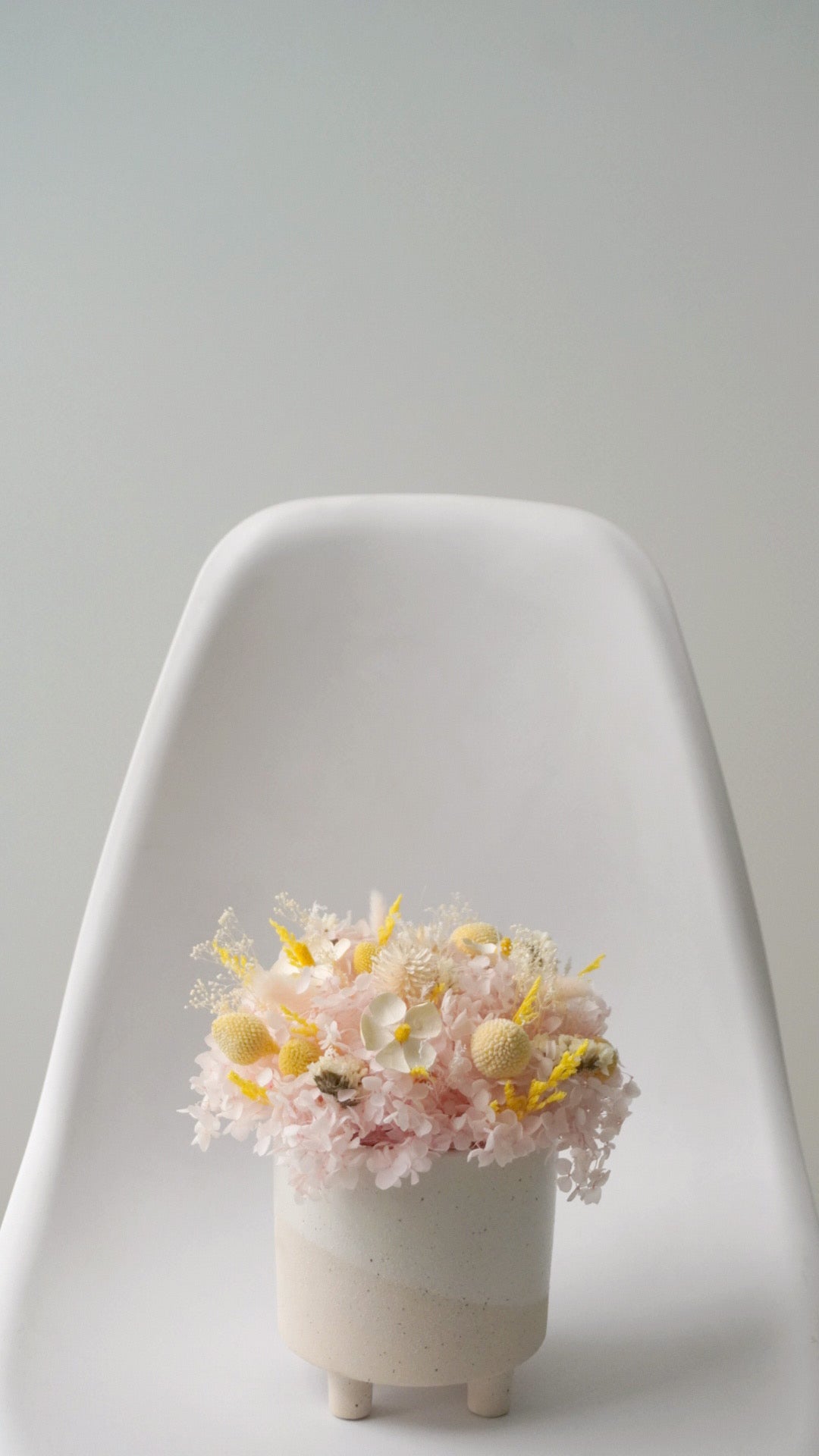 Medium Custom Dried Floral Vase Arrangement