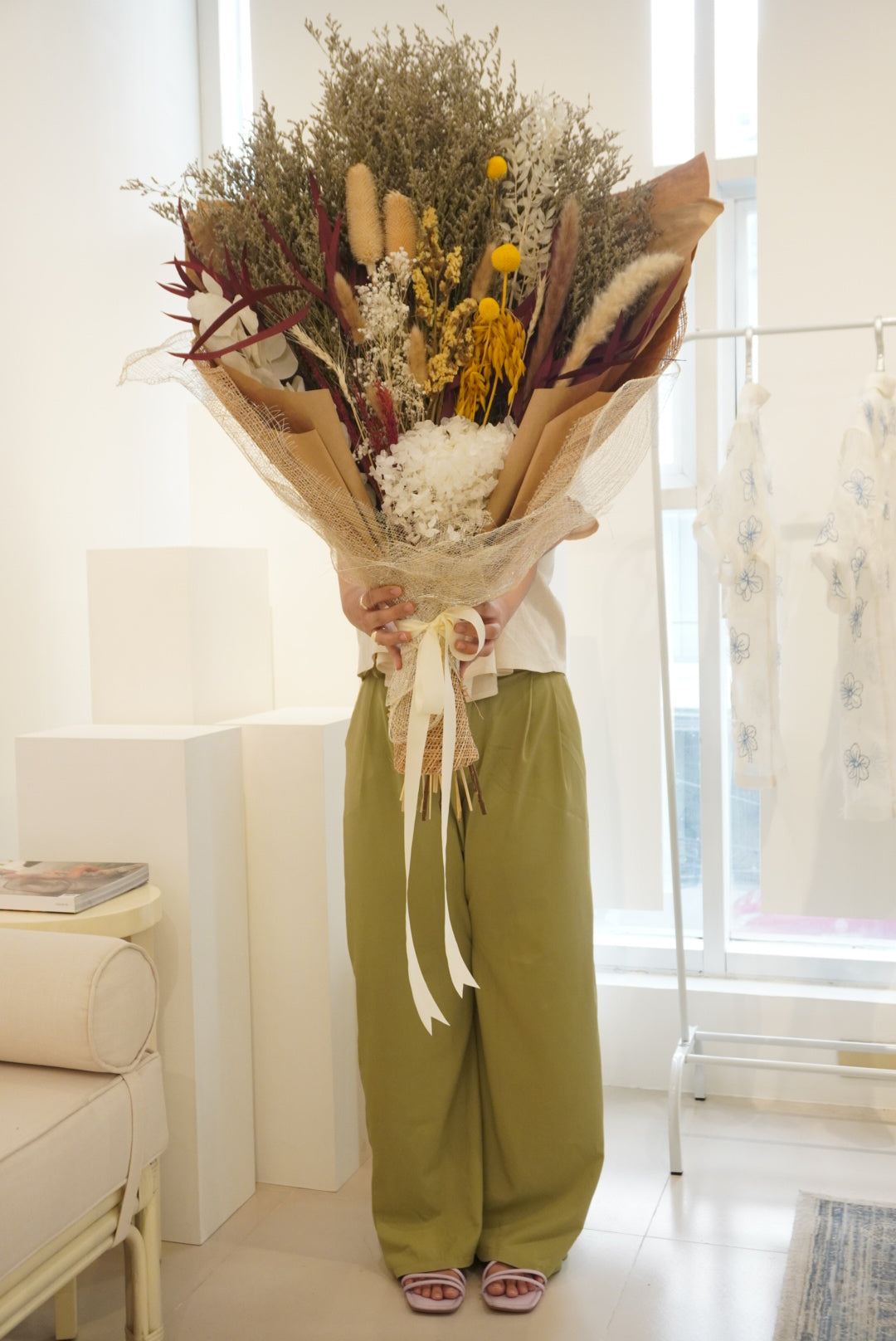 Dried Deluxe Bouquet - Classic Design