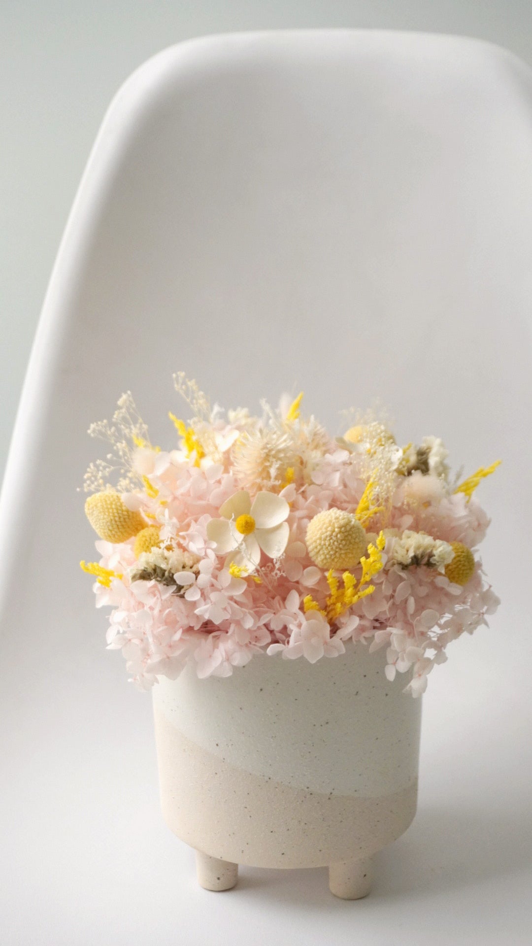 Medium Custom Dried Floral Vase Arrangement