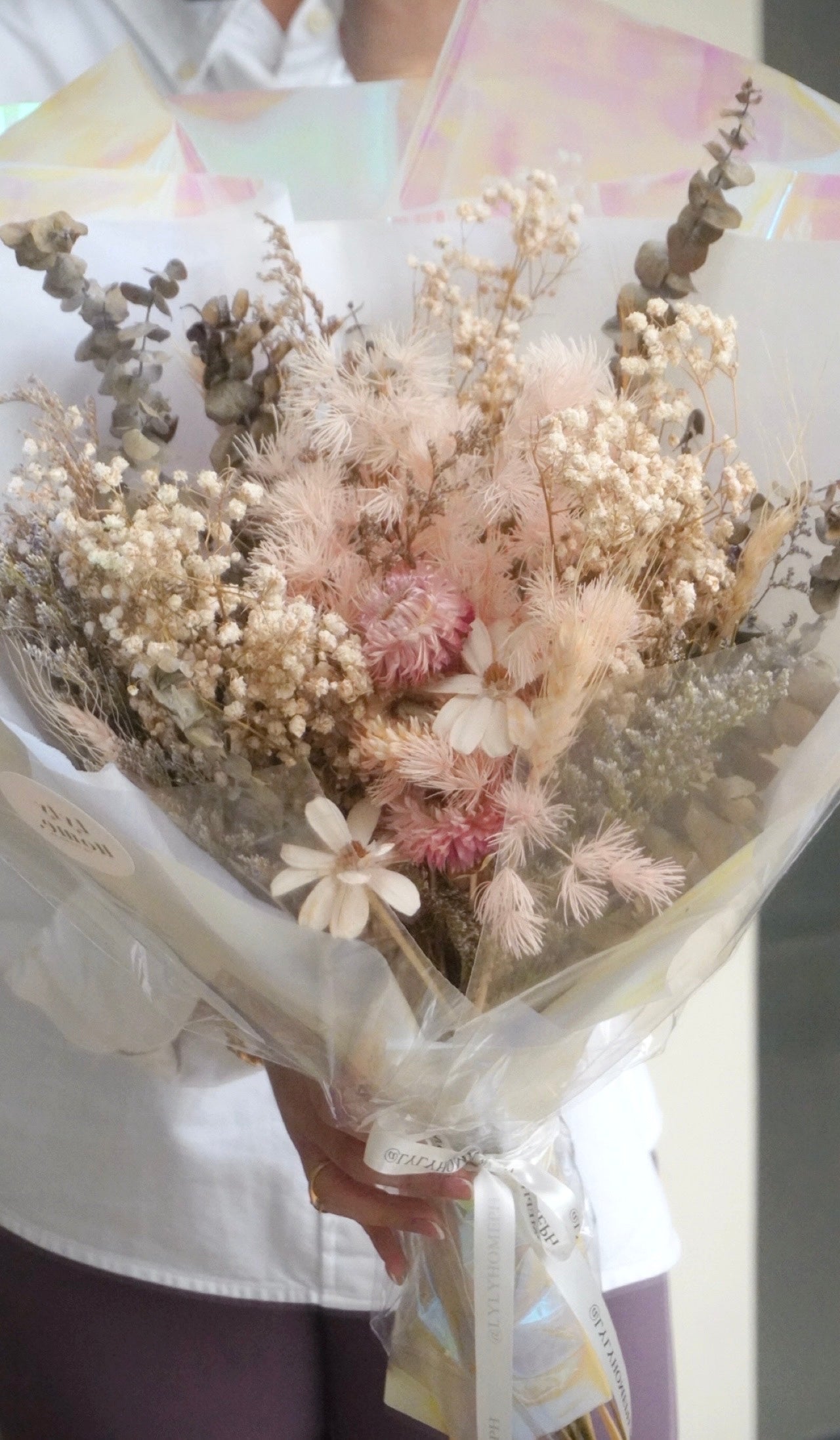 Dried Regular Bouquet - Classic Side Wrap