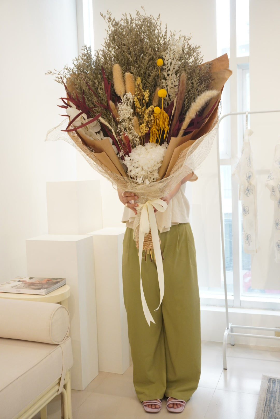 Dried Deluxe Bouquet - Classic Design